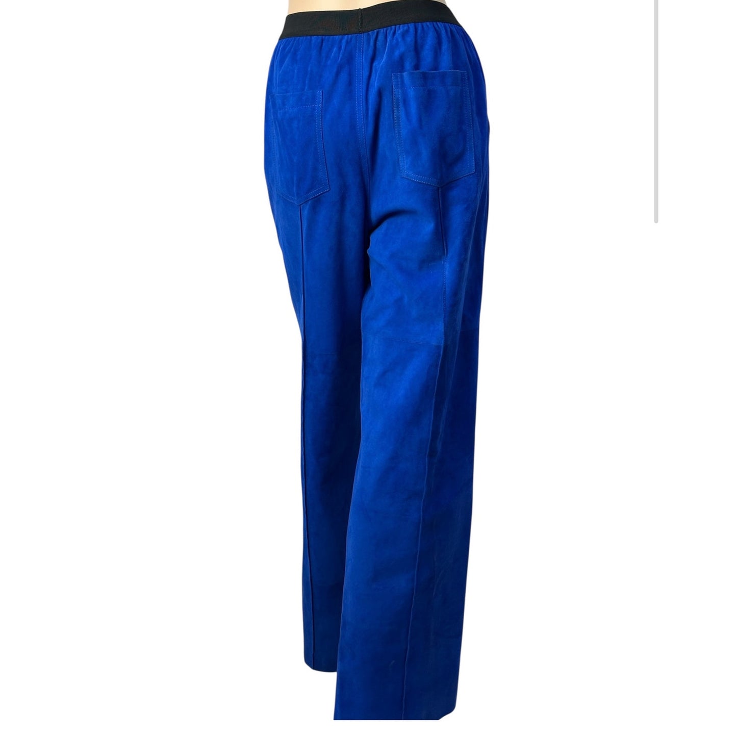 Tom Ford 2021 Colbat Blue Shirt Pants Set Suit Sz.42 US10 Pre-owned