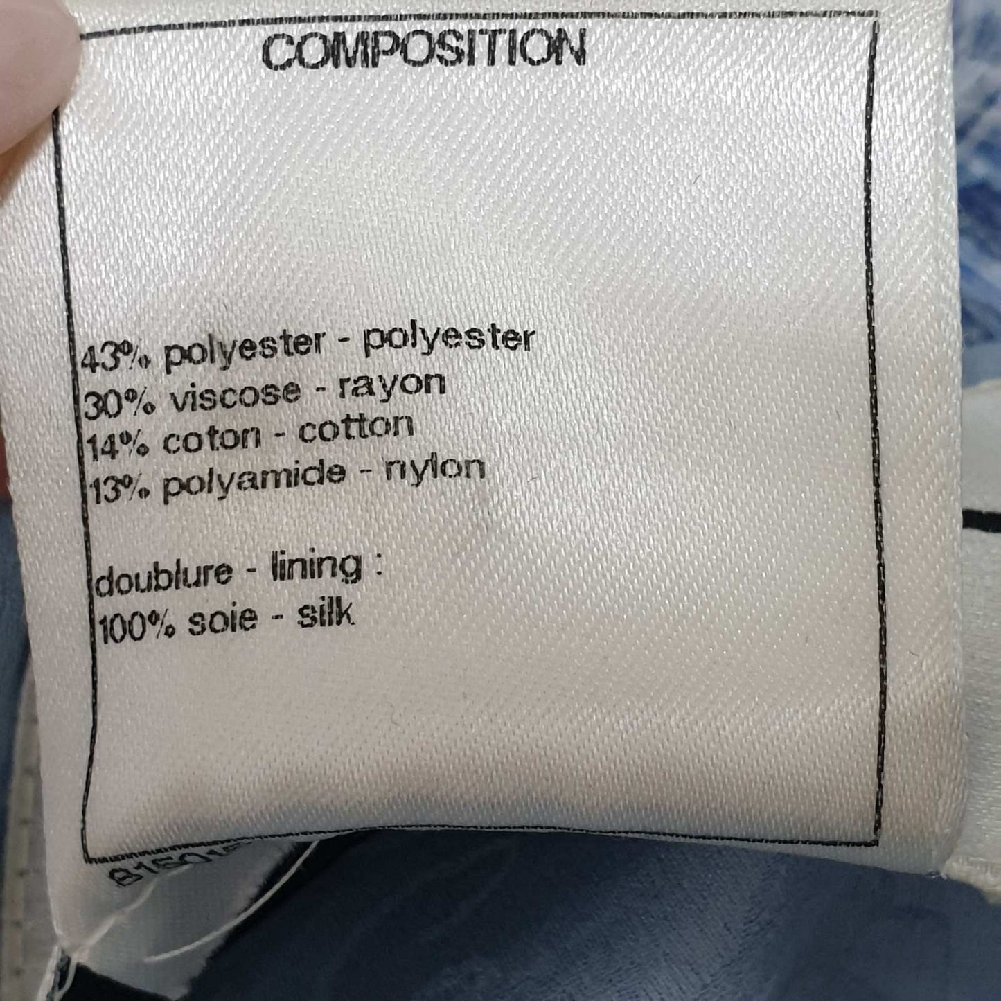 Chanel Fantasy Tweed Fringed Dress Spring 2015 15P Sz.50 Pre-owned