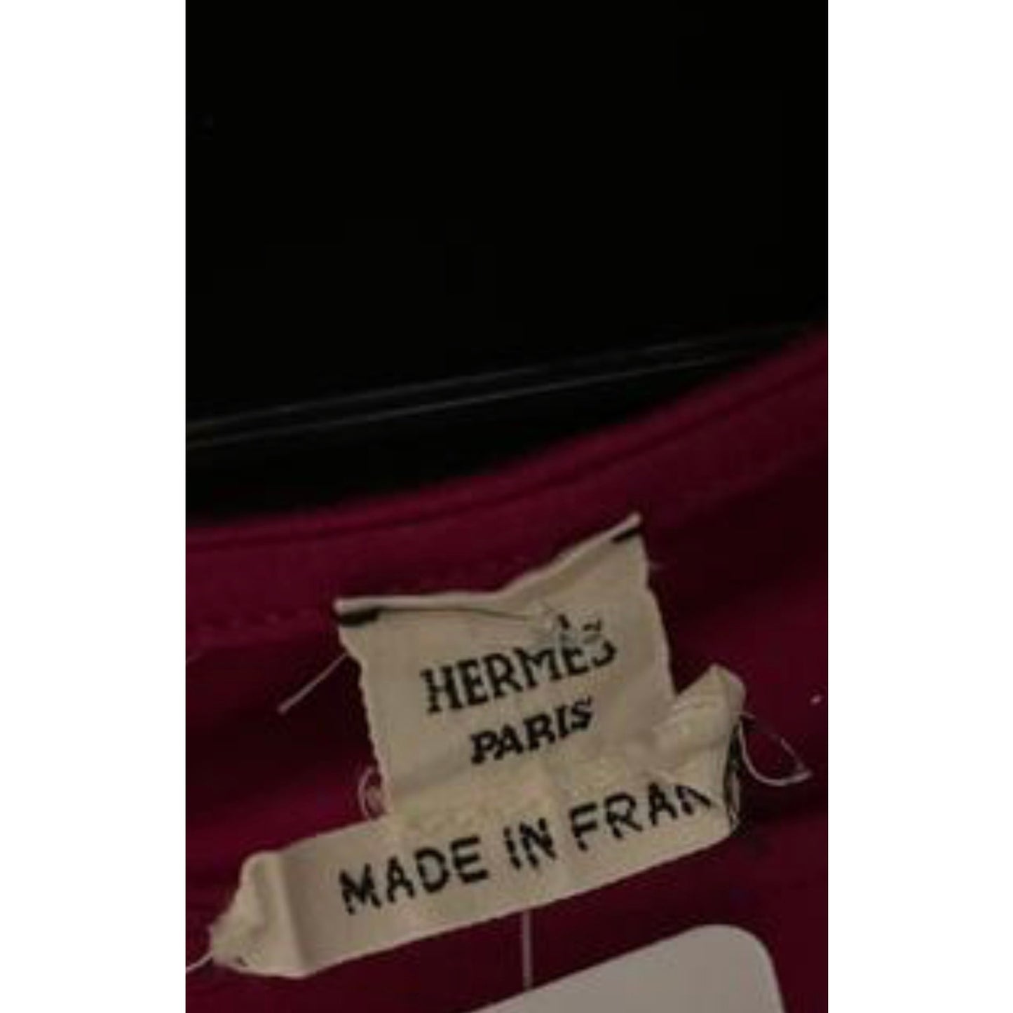 Hermès Pink Cotton Drawstring Dress  Sz.40 Pre-owned