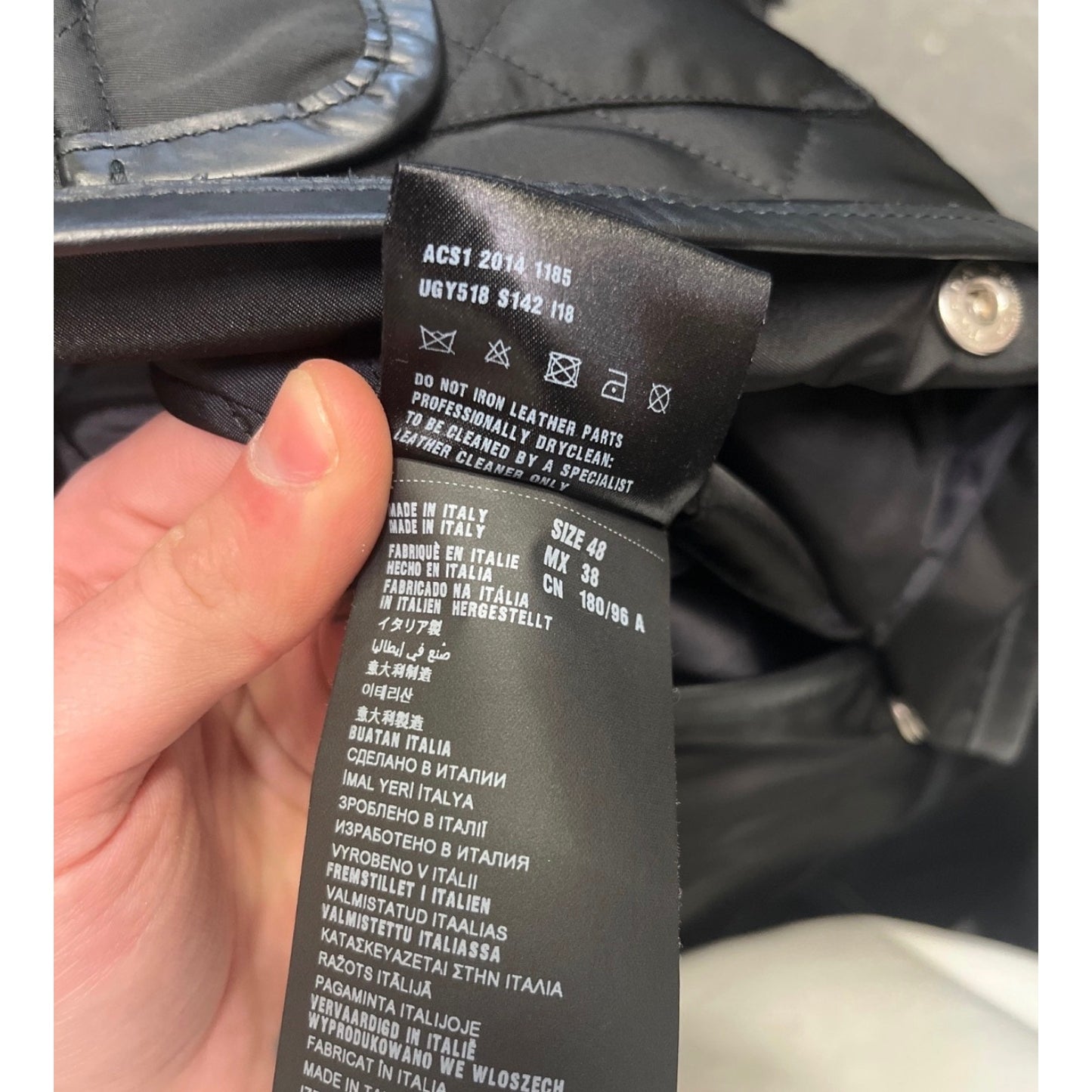 Prada Black Maxi Vest - IT48/XXL Pre-owned