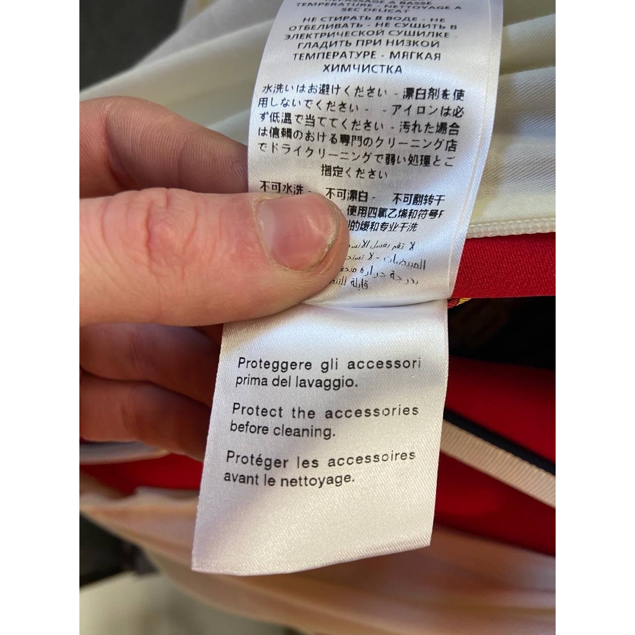 Gucci Red Fitted Jacket Contrast Trim IT38 XS Pre-owned