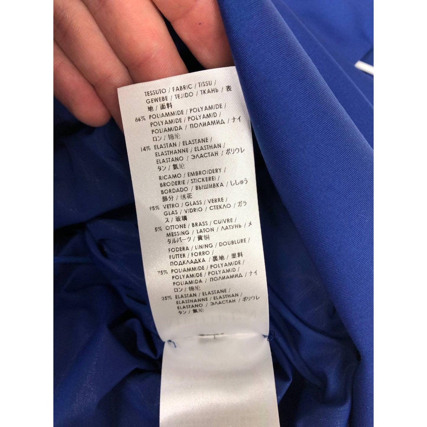 Alexander McQueen Blue Fitted Dress - IT40 Pre-owned