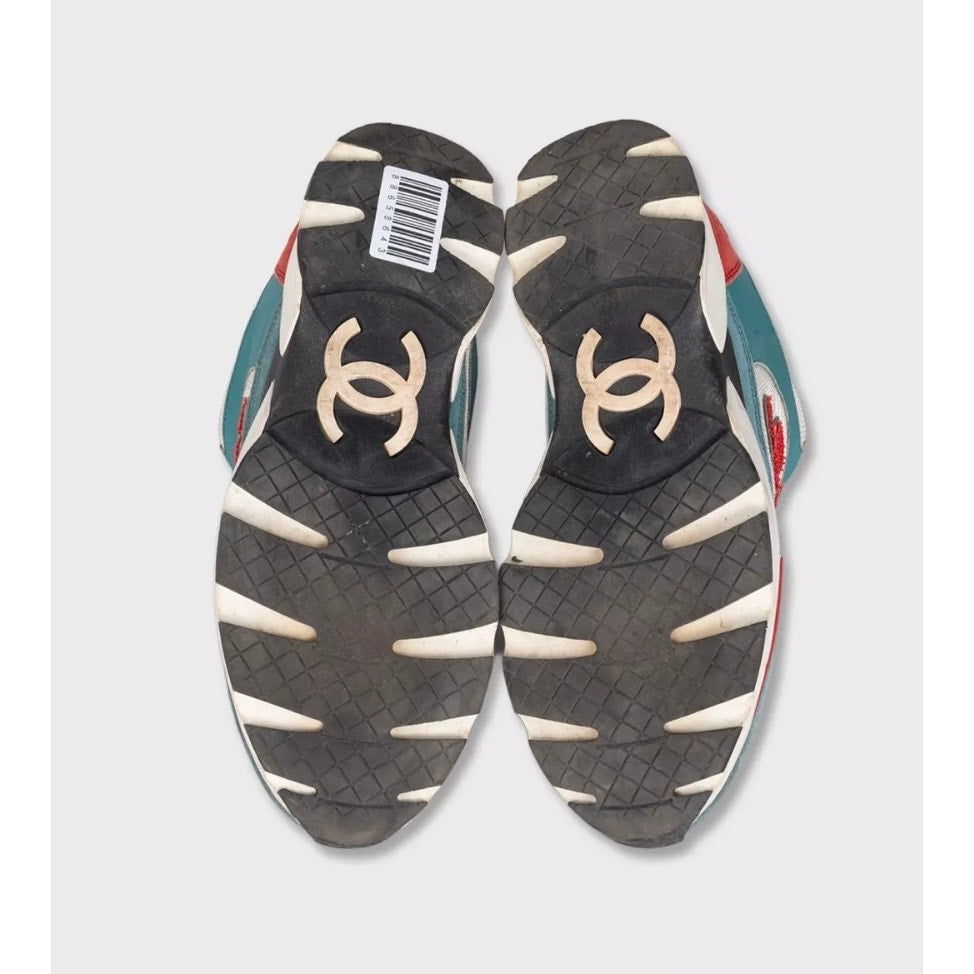 Chanel Multicolor CC Logo Sneakers Sz.35 pre-owned