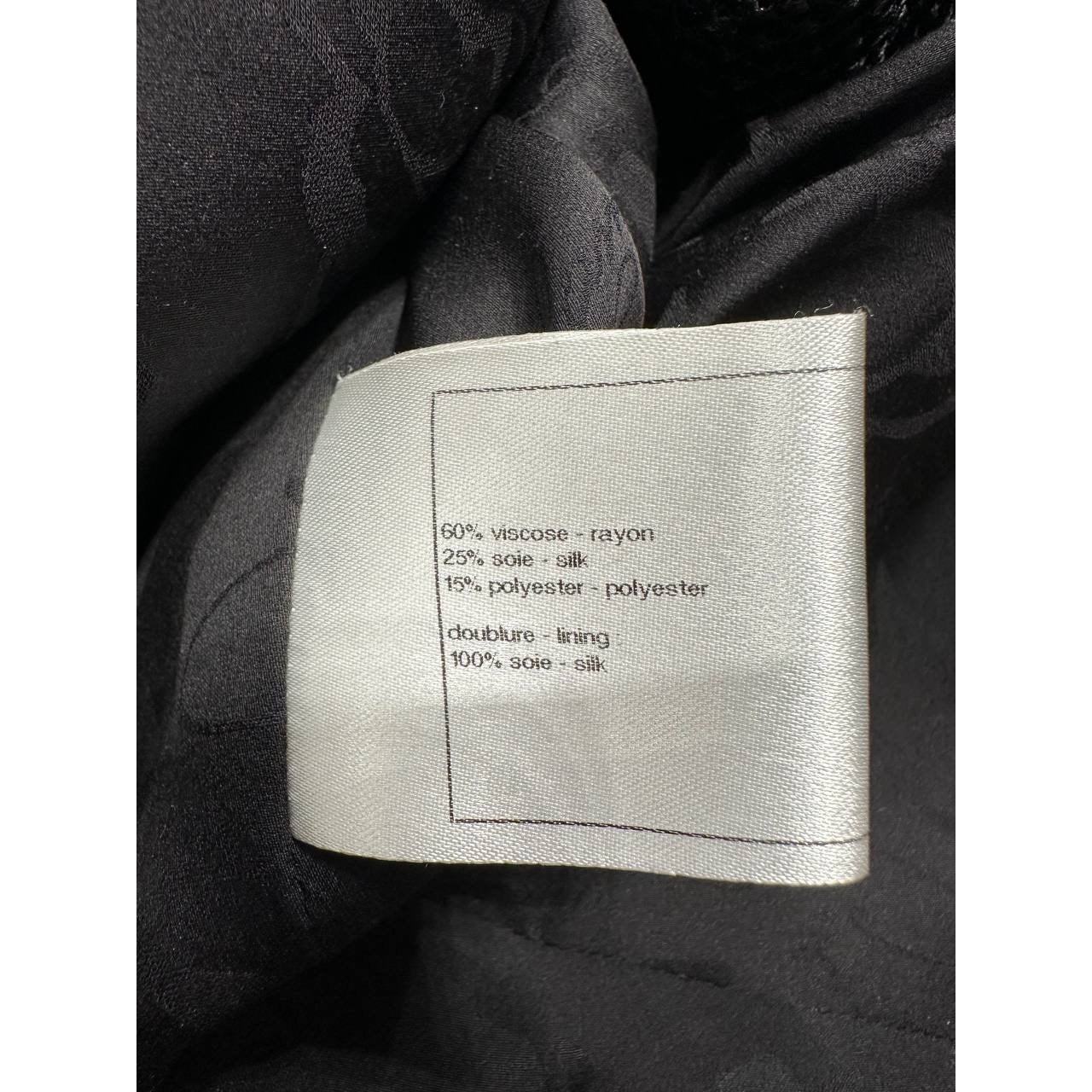 Chanel Resort 2014 Iridescent Tweed Blazer Size 48 Pre-owned