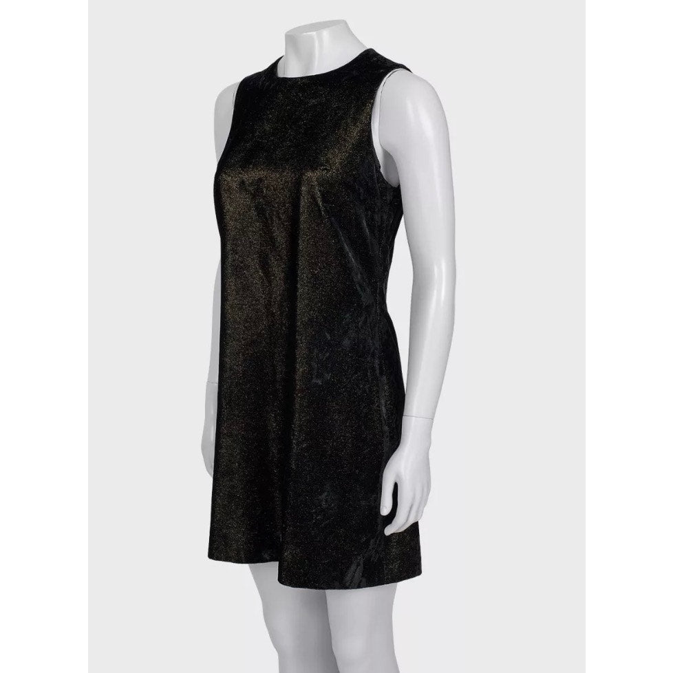 Vintage Versace Versus Black Fitted Dress - Size 44/L Pre-owned