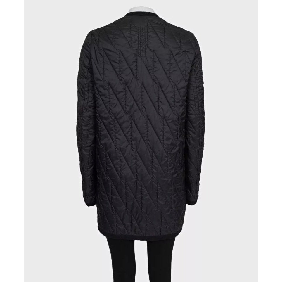 Rick Owens Black Straight Snap Button Jacket Coat IT 40 S Pre-owned