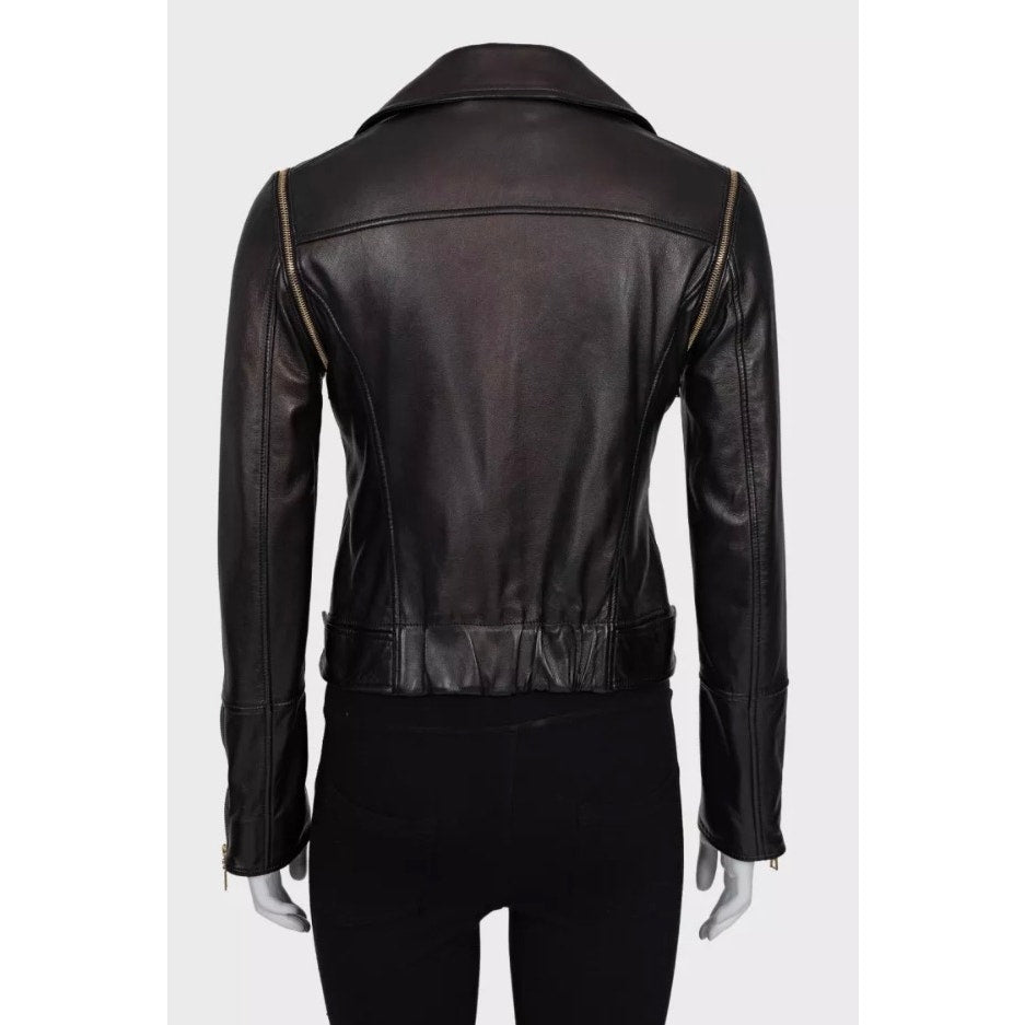 Louis Vuitton Brown Lambskin Jacket Vest Size 38/M Pre-owned