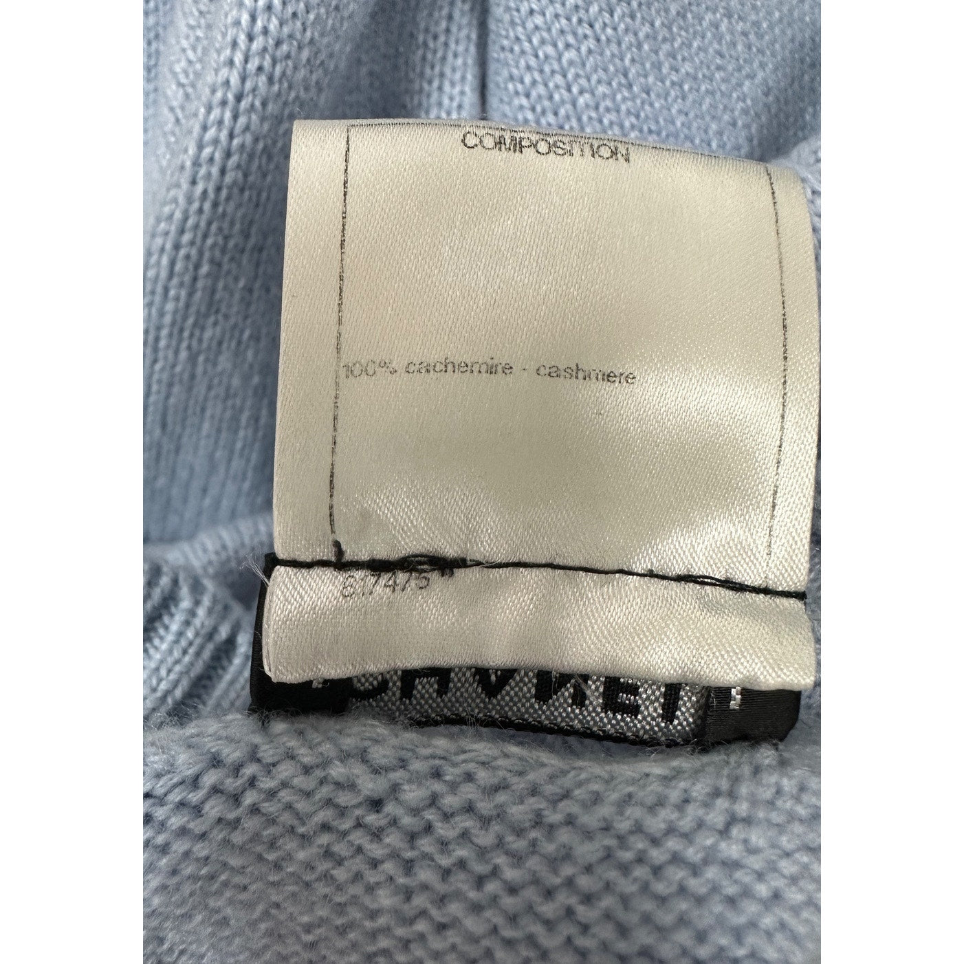 Chanel CC Turnlock Cashmere Sweater Dress - Size 40 Pre-owned