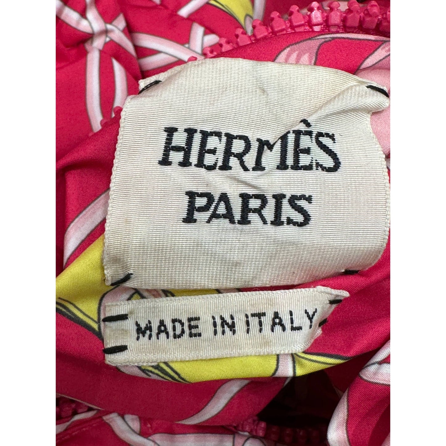 Hermès "Promenade du Matin Pois" Reversible Puffer Coat Sz.36 Pre-owned