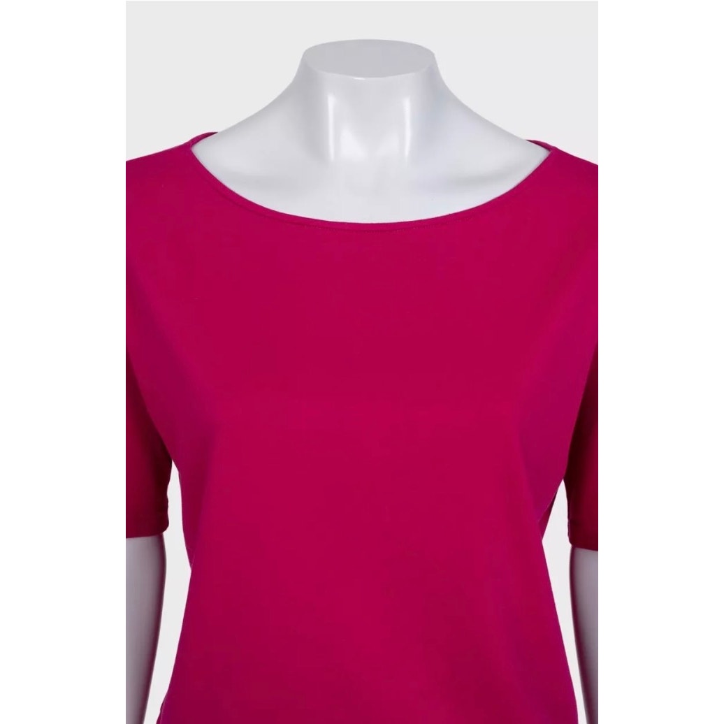 Hermès Pink Cotton Drawstring Dress  Sz.40 Pre-owned