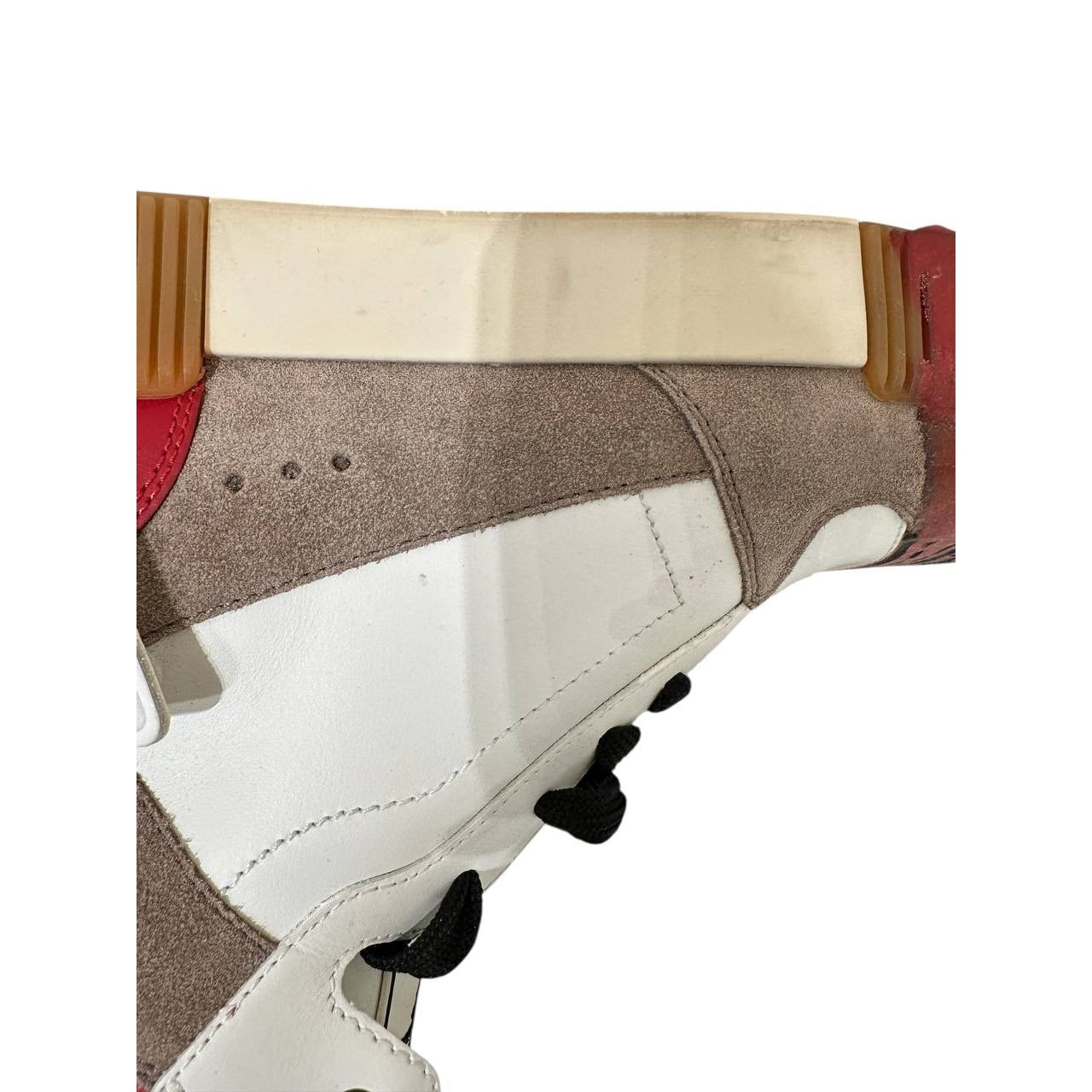 Dolce & Gabbana Men's Leather Colorblock Sneakers - Size 10 Pre-owned