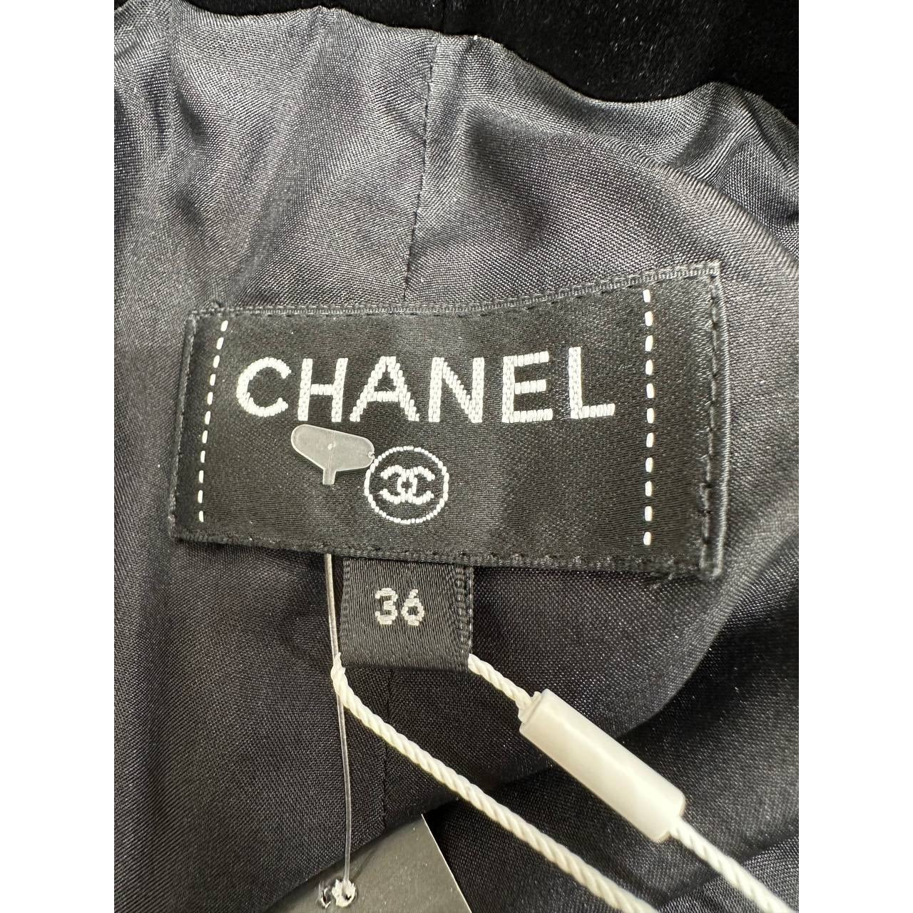 NWTChanel Wool Pants Trousers,Size 36 pre-owned