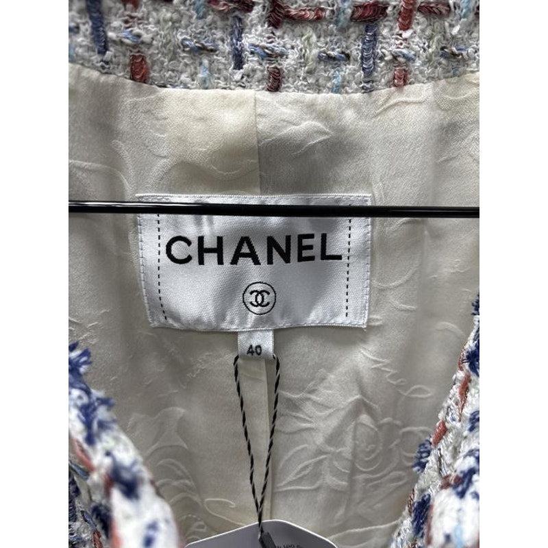 Chanel Spring 2018 Fringe Jacket Blazer - French 40 / L Pre-owned