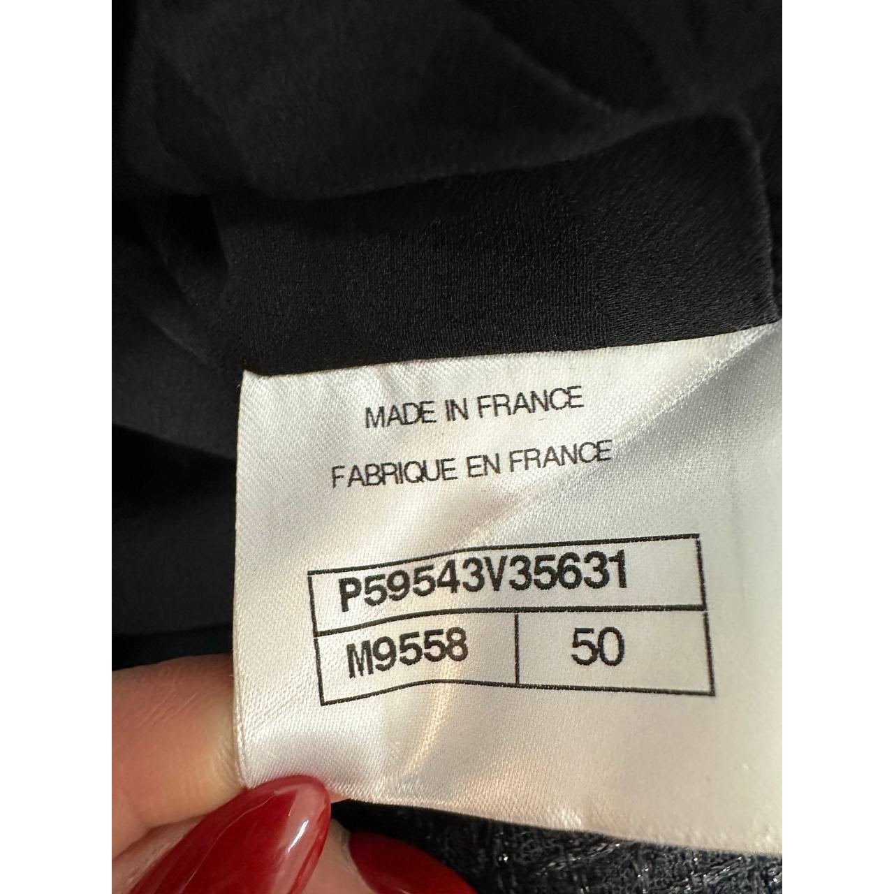 Chanel Tweed Fitted Dress - Size 50 Pre-owned