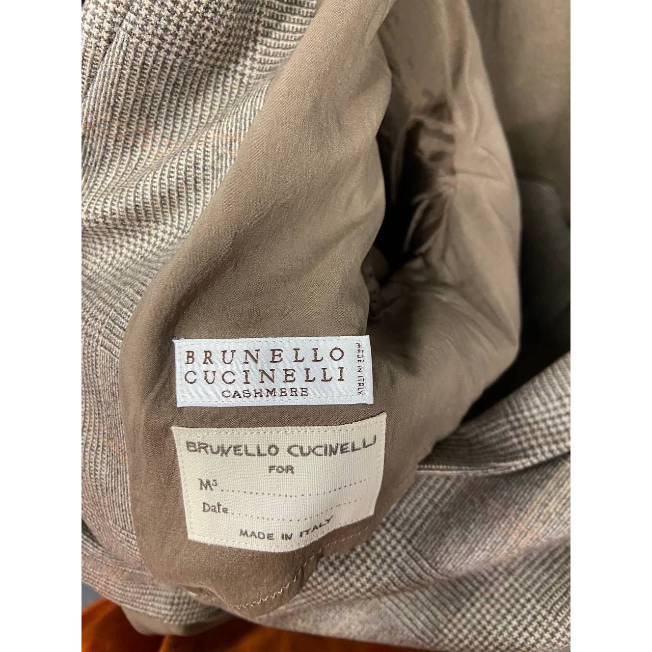Brunello Cucinelli Brown Cashmere Jacket - Size 42 M Pre-owned