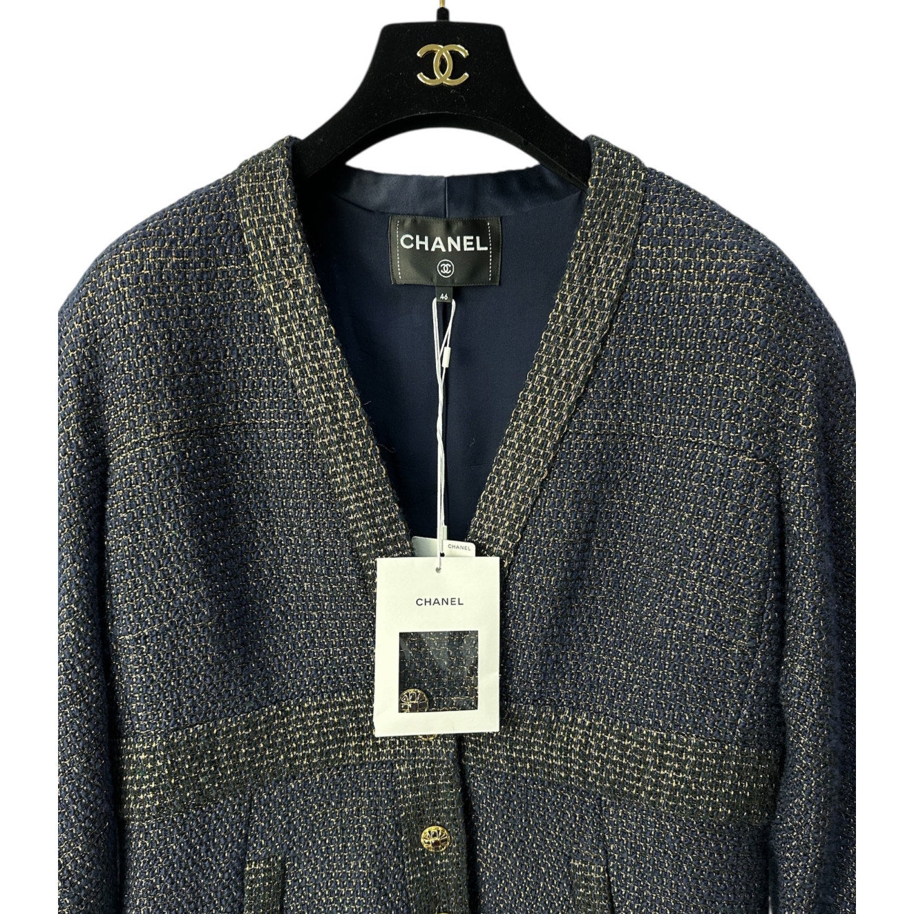 NWT Chanel 19A Métiers d'Art Egypt Jacket - Size 46 Pre-owned