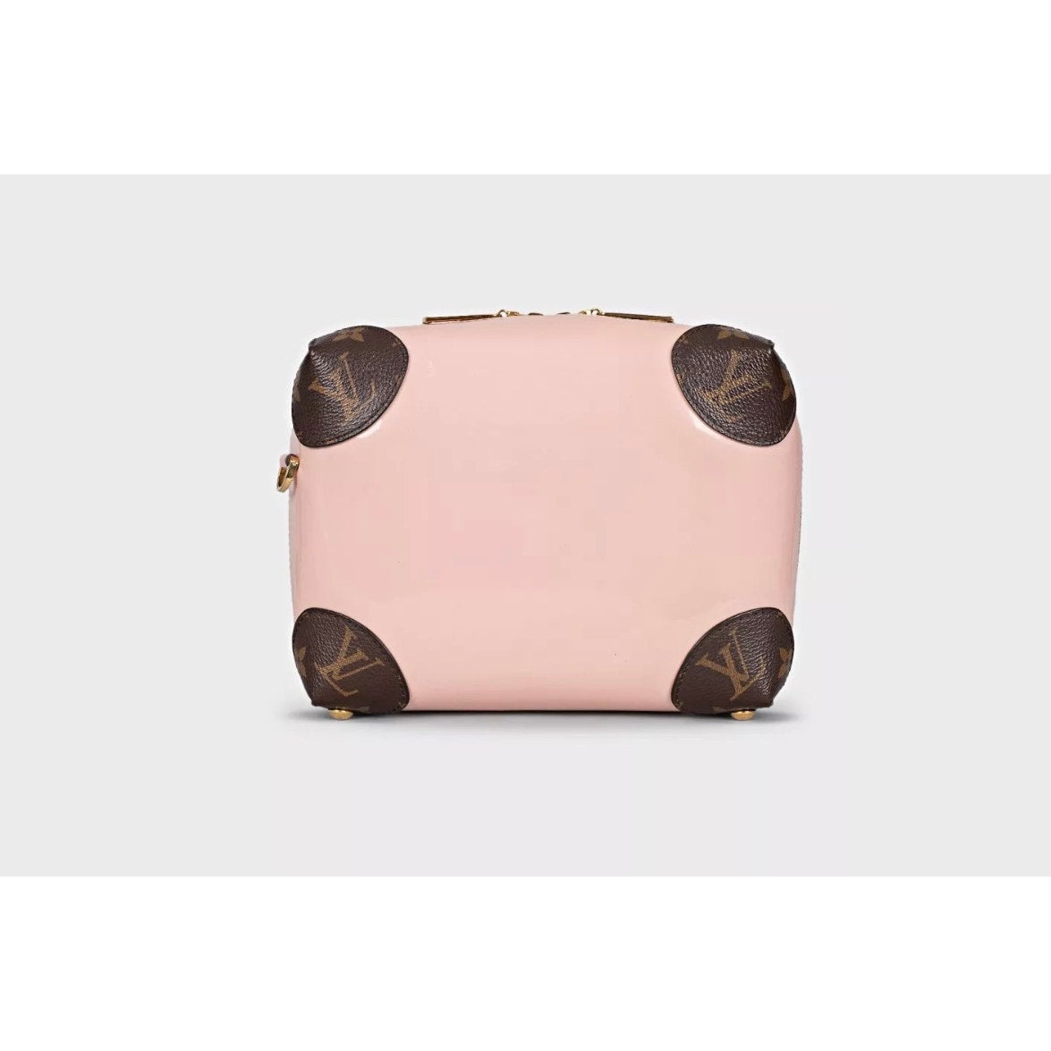 Louis Vuitton Miroir Venice Pink Leather Canvas Bag Pre-owned