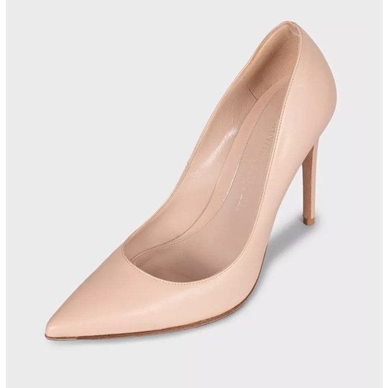Alexander McQueen Beige Pointed Toe Stiletto Pumps EU 37 Pre-owned