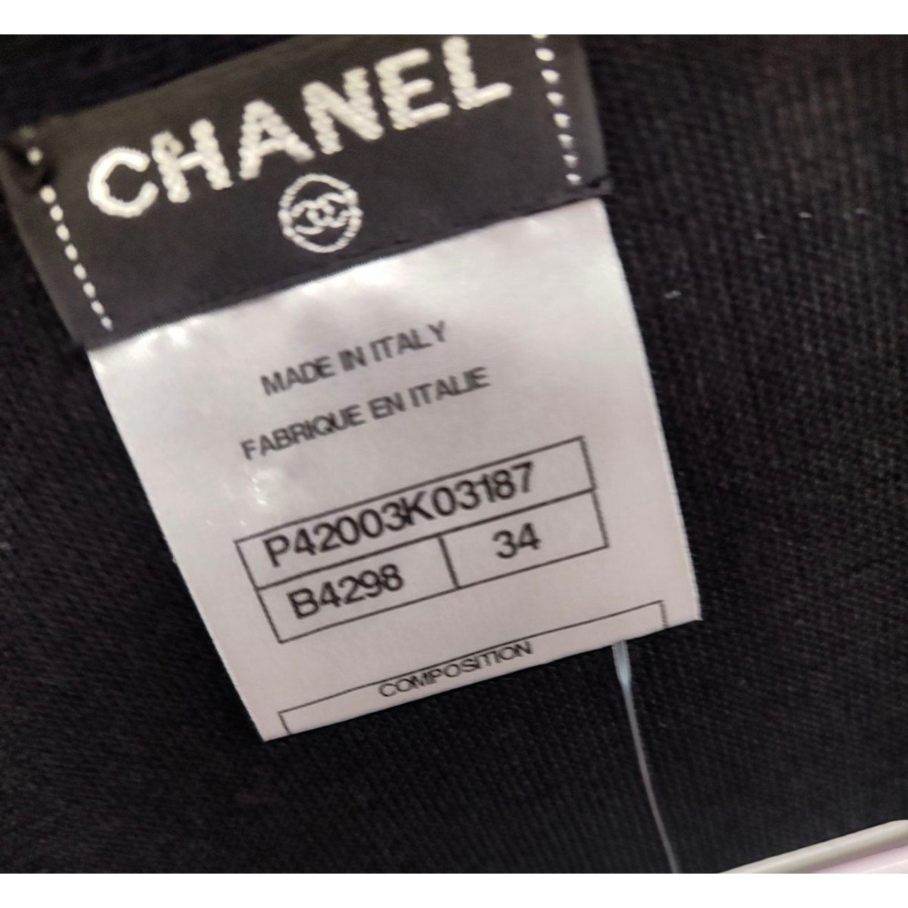 Chanel Black Cashmere Silk Cardigan  sz.34 Pre-owned