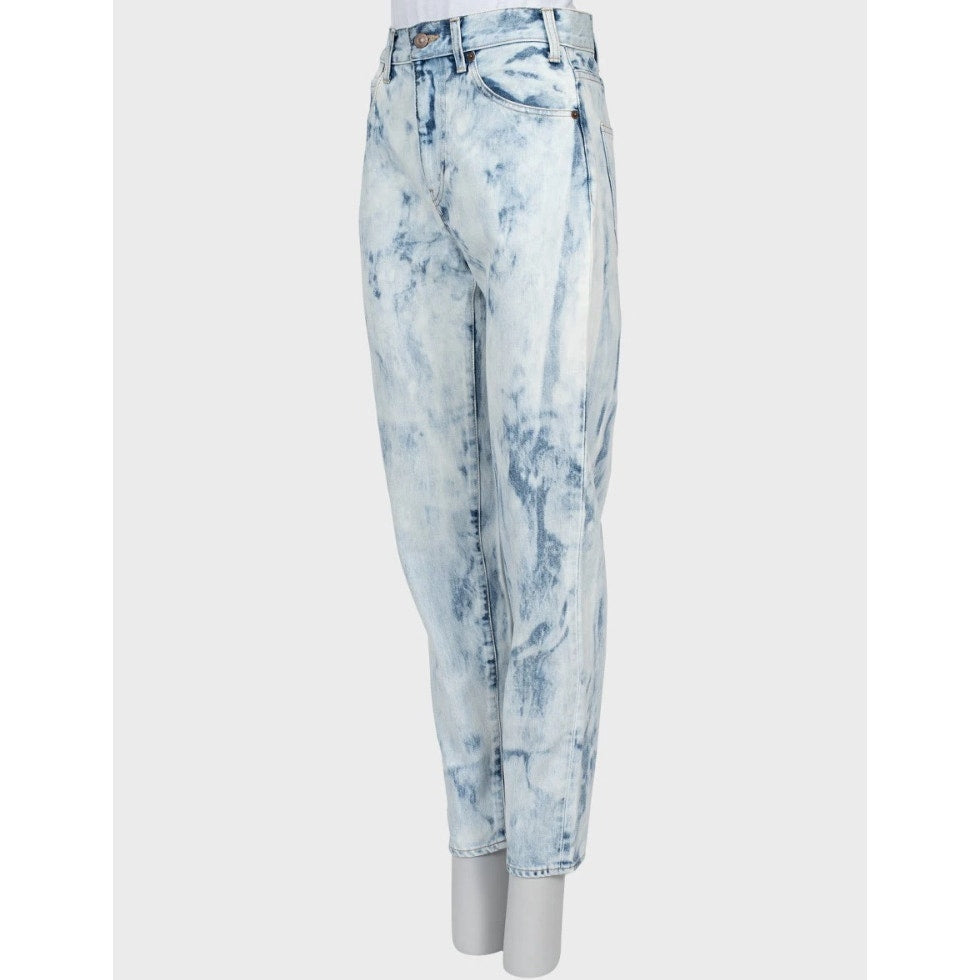 Celine Slim Abstract Print Jeans - Size 26 (S) pre-owned