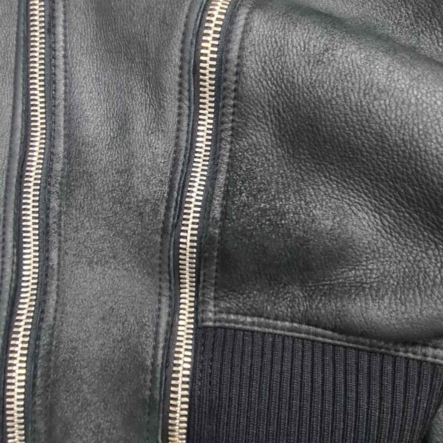 Dolce & Gabbana F/W 2003 Black Shearling Jacket Size 46 Pre-owned