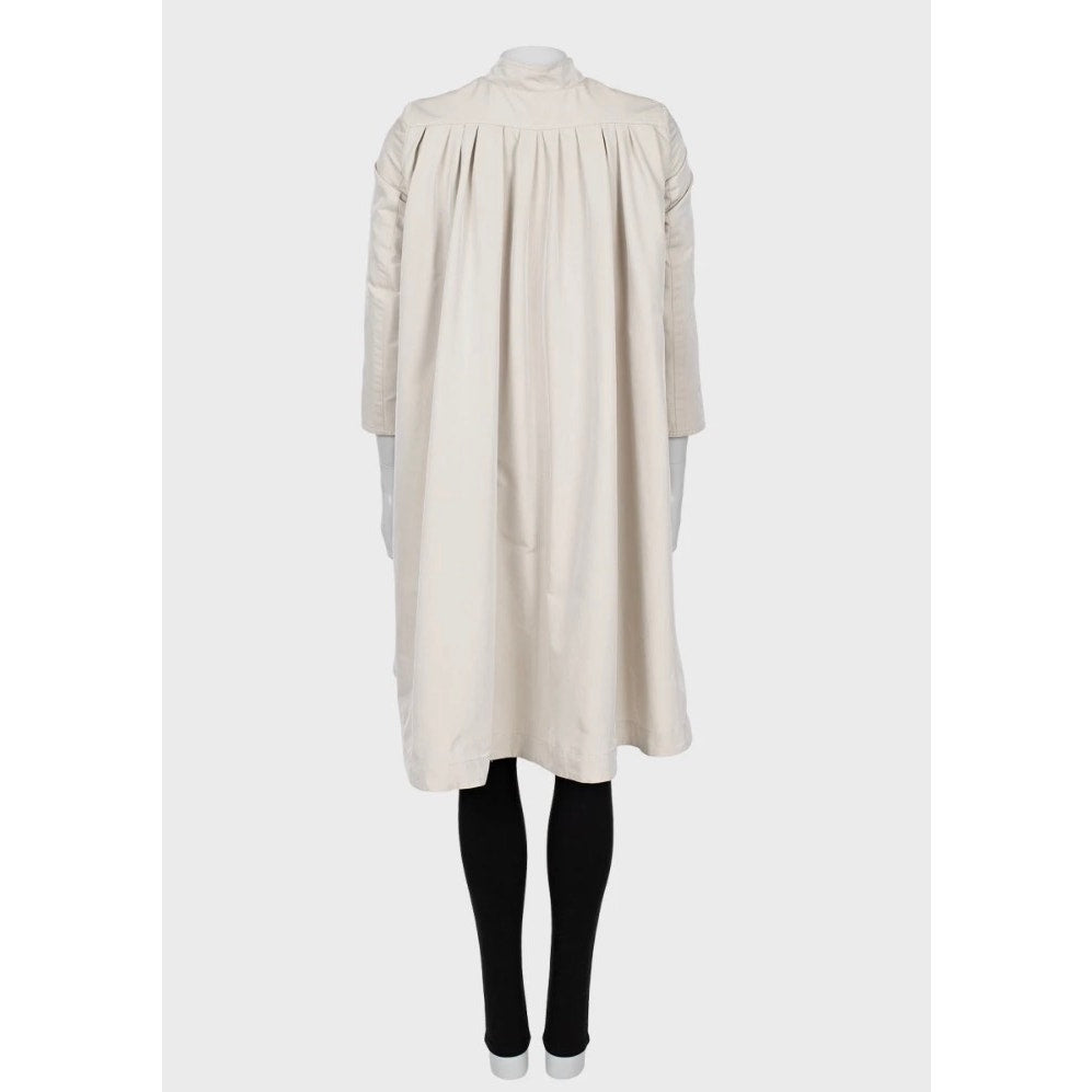 Burberry Beige Fitted Trench Coat - Women's IT38/XS pre-owned