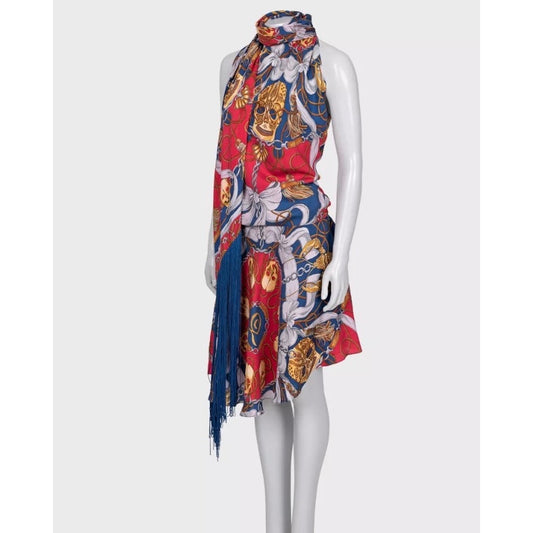 Alexander McQueen Silk Fringe Dress - Size 38/M Pre-owned