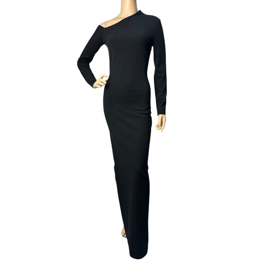 NWT Solance London Asymmetric Neckline Long Sleeves Dress Sz.34