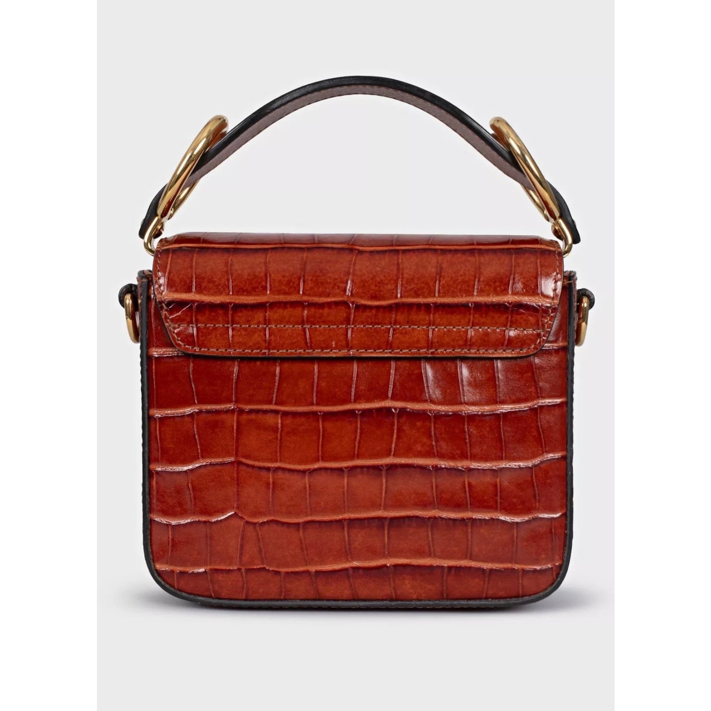 Chloe C Mini Crossbody Brown Leather Bag Pre-owned
