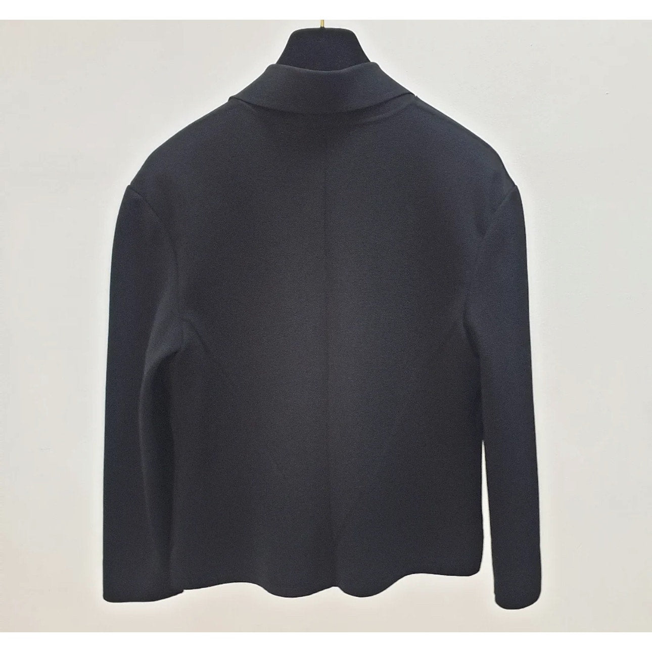 Chanel Black Knit Jacket Size 38 Pre-owned