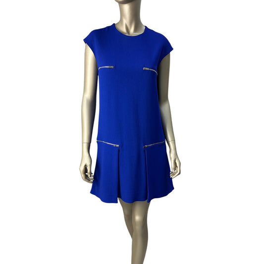 Stella McCartney Zipped Silhouette Mini Dress Sz.42 Pre-owned