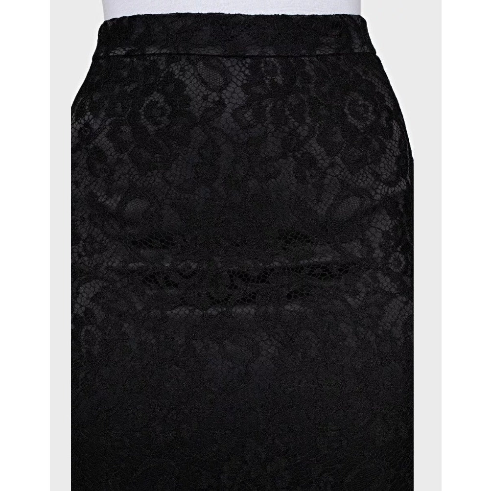 Dolce & Gabbana Black Lace Skirt Sz.XXS Pre-owned