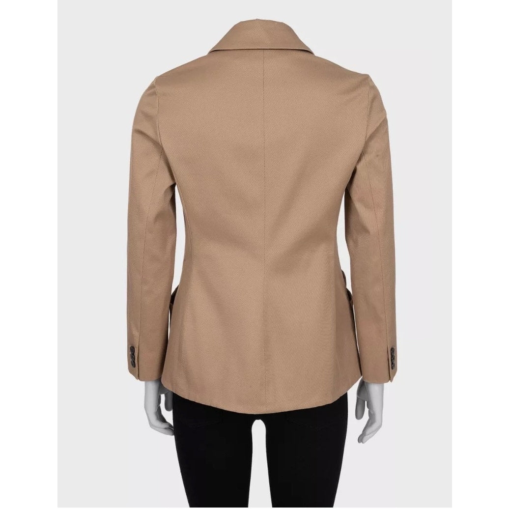 Christian Dior Brown Corduroy Double-Breasted Jacket Sz.40/L Pre-owned
