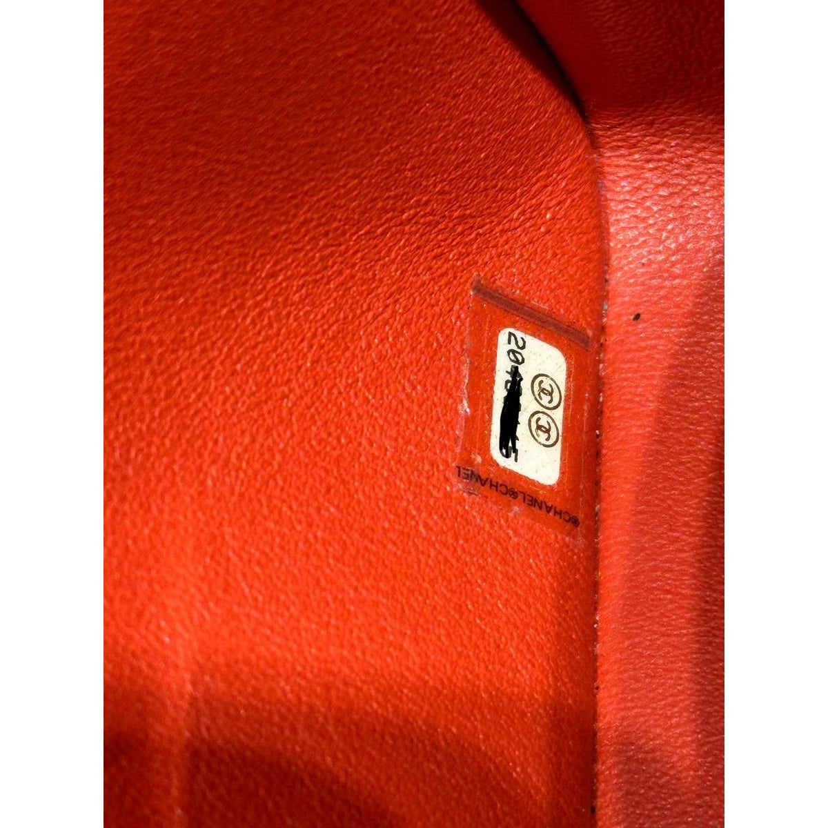 Chanel Red Caviar Jumbo Double Flap Bag Pre-owned