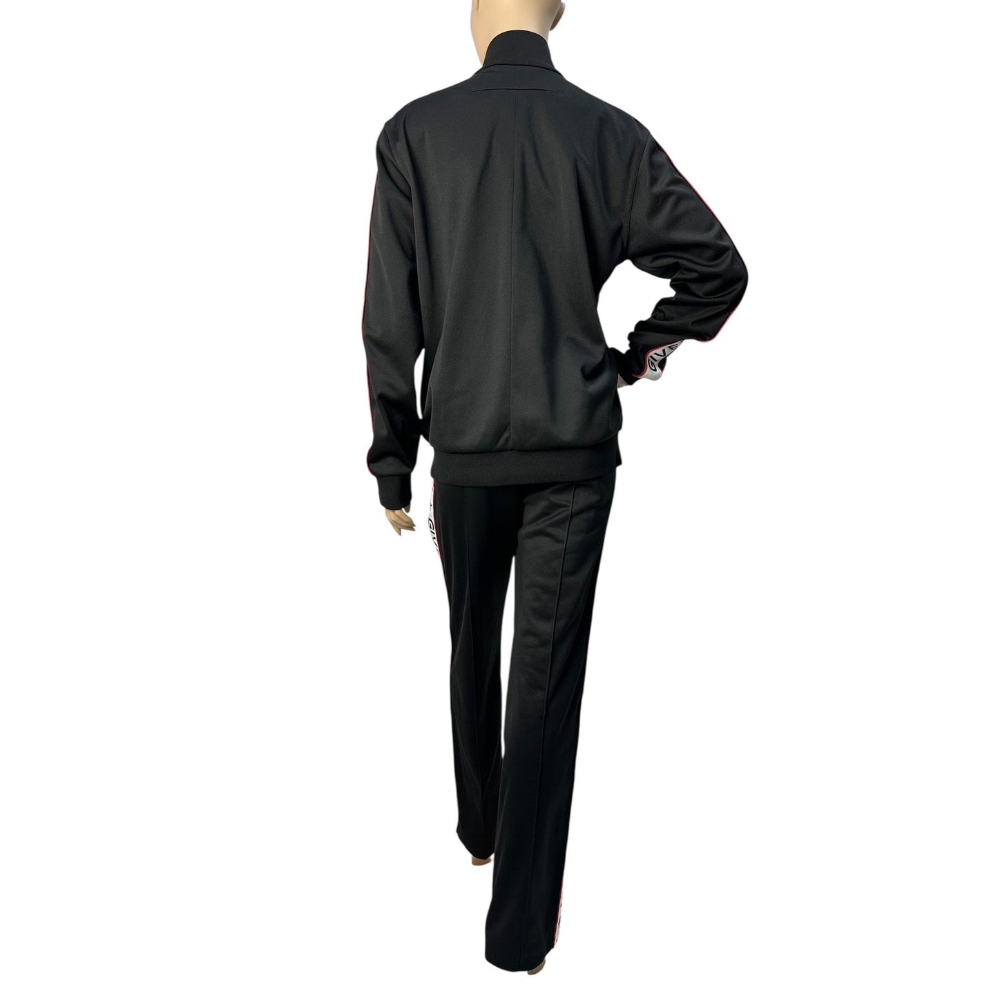Givenchy Black Contrast Side Stripes Tracksuit Sz.M Pre-owned