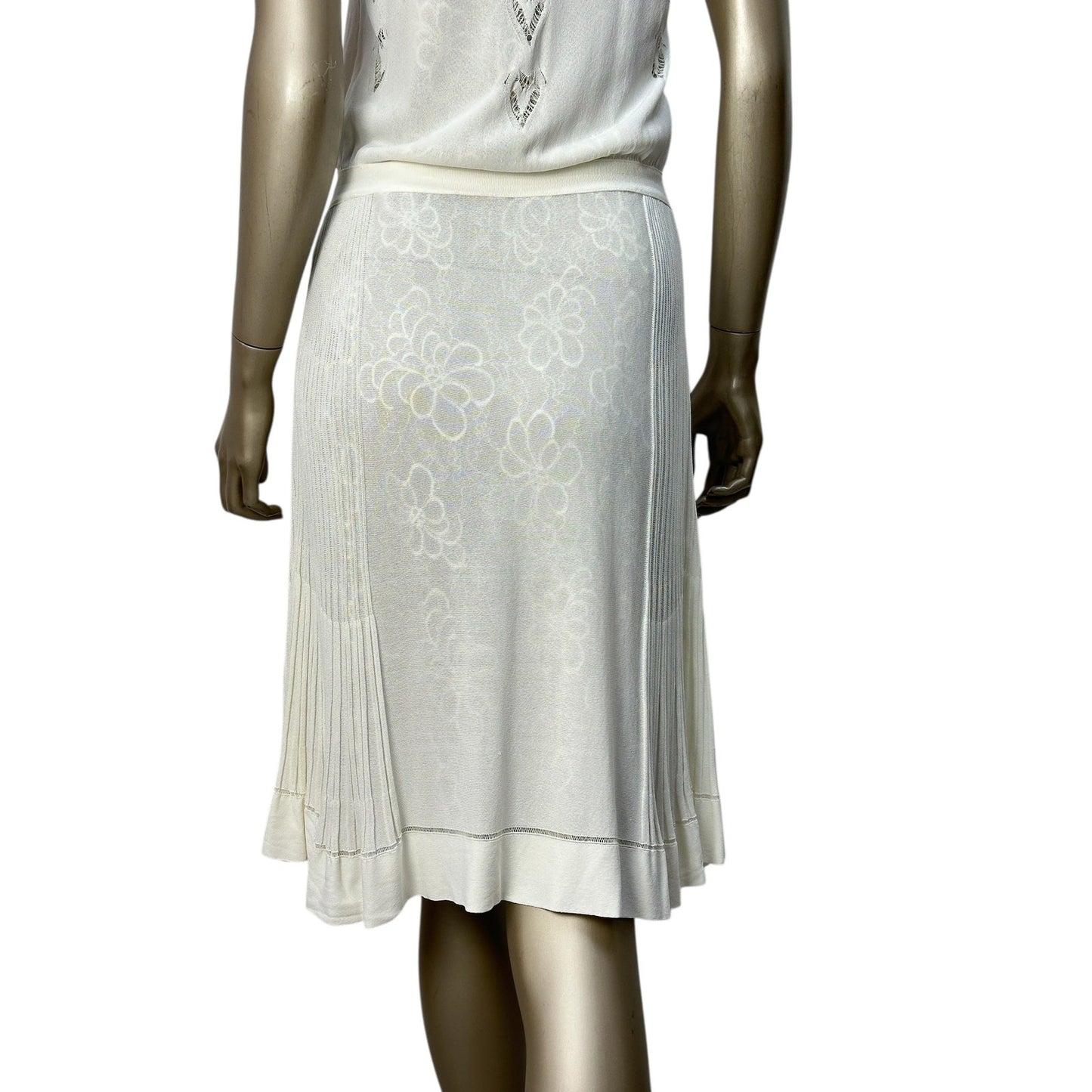 Chanel Lace-trimmed Slip Dress  Sz.38 Pre-owned