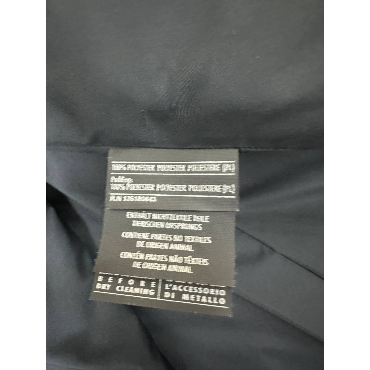 Salvatore Ferragamo Quilted Coat Leather Collar Sz.42 pre-owned