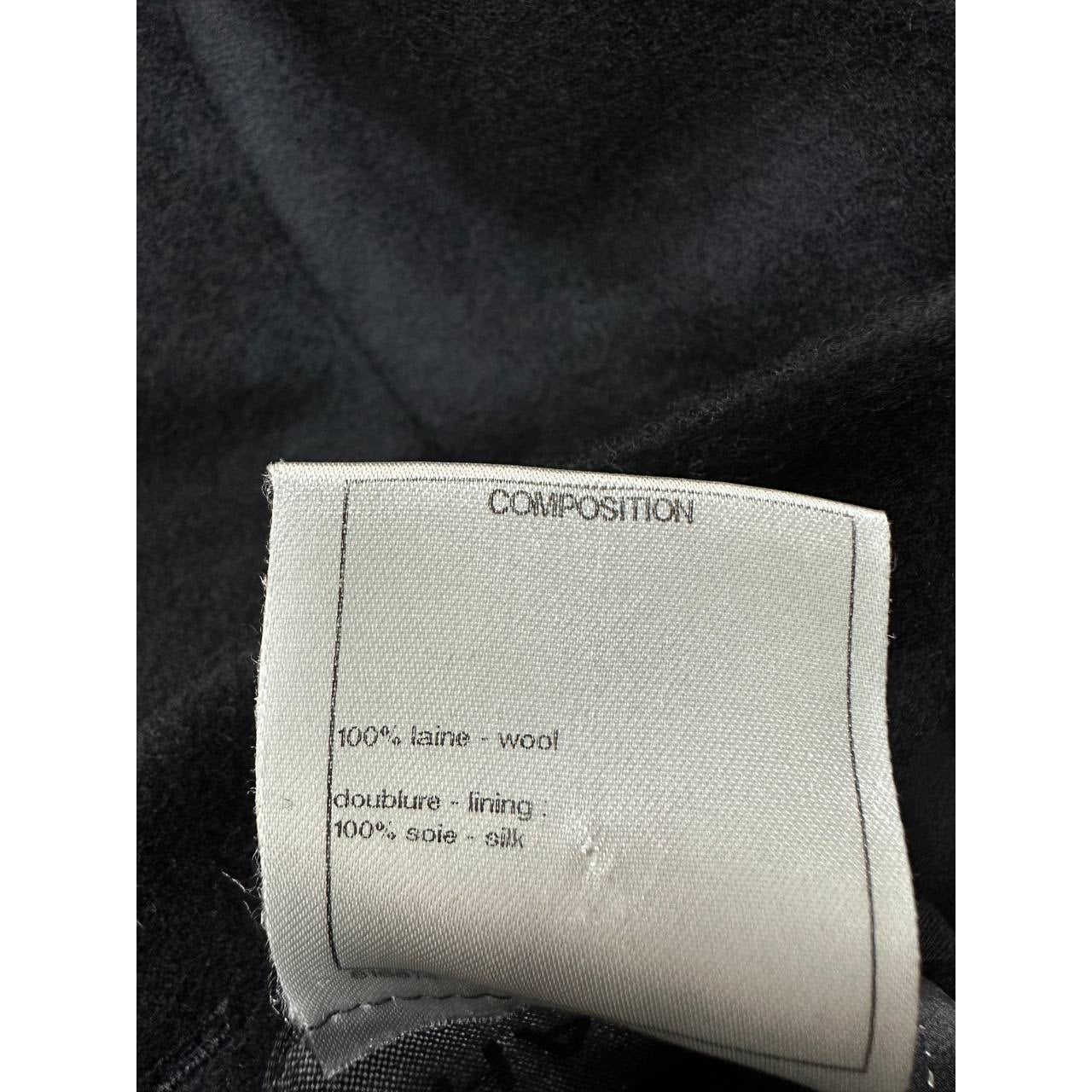 Chanel Classic Black Wool Dress - Size FR44 Pre-owned