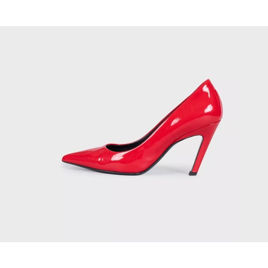 Balenciaga Red Patent Leather Pumps Heels Size 36.5 Pre-owned