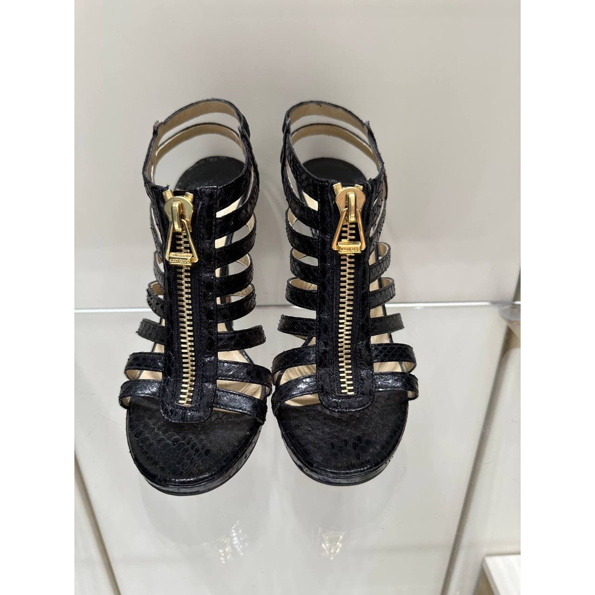 Jimmy Choo Strappy Sandals Sz.38.5 Pre-owned