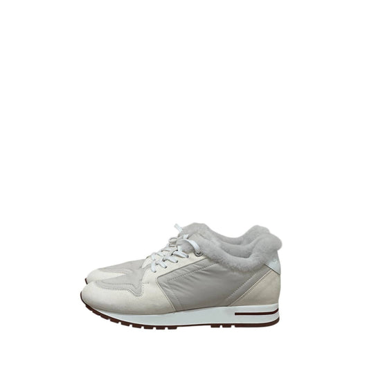NWOB Loro Piana Luxe Faux Fur Trainers  Size 38 Pre-owned