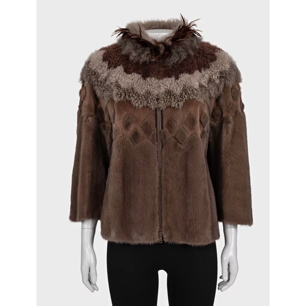 Brunello Cucinelli Fur Jacket IT 44 (L)