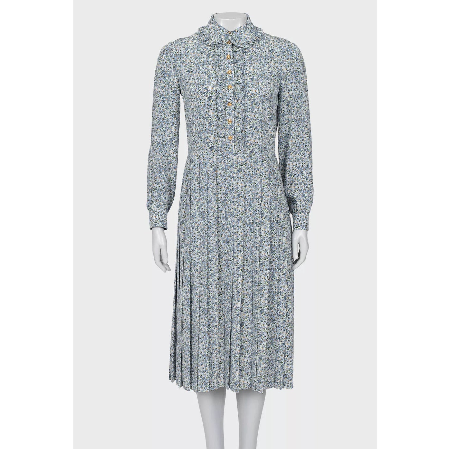 Celine Silk Floral Dress - Size FR36 (US Small) pre-owned