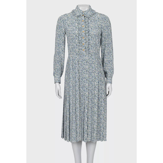 Celine Silk Floral Dress - Size FR36 (US Small) pre-owned