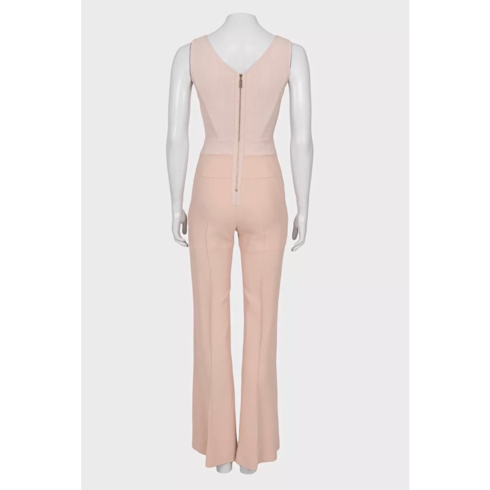 Elie Saab Fitted Lace-Embellished Jumpsuit EU34 XS Pre-owned