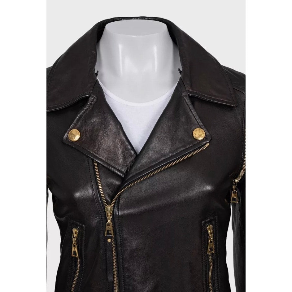 Louis Vuitton Brown Lambskin Jacket Vest Size 38/M Pre-owned