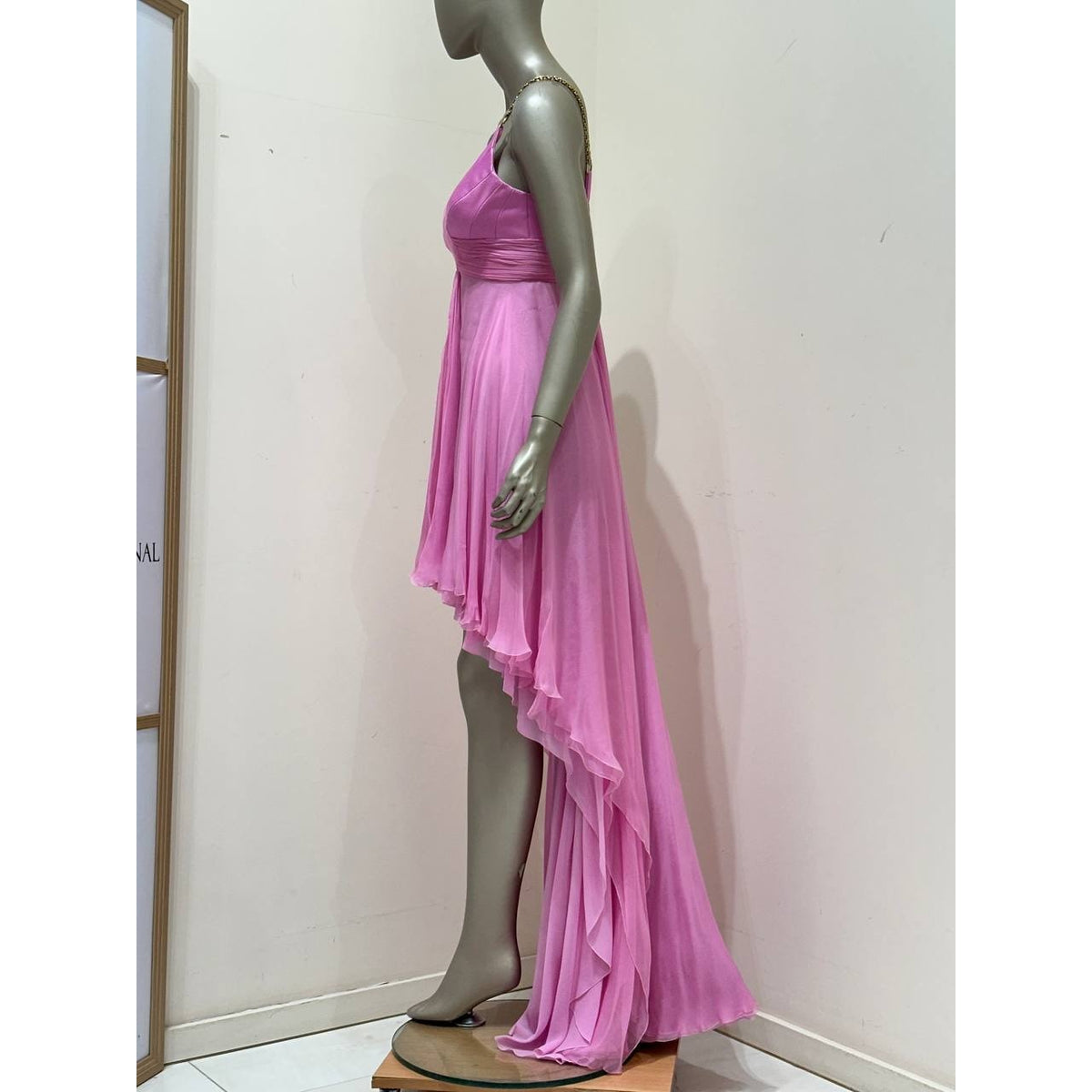 Gianni Versace Pink Runway Evening Dress IT 40 Pre-owned