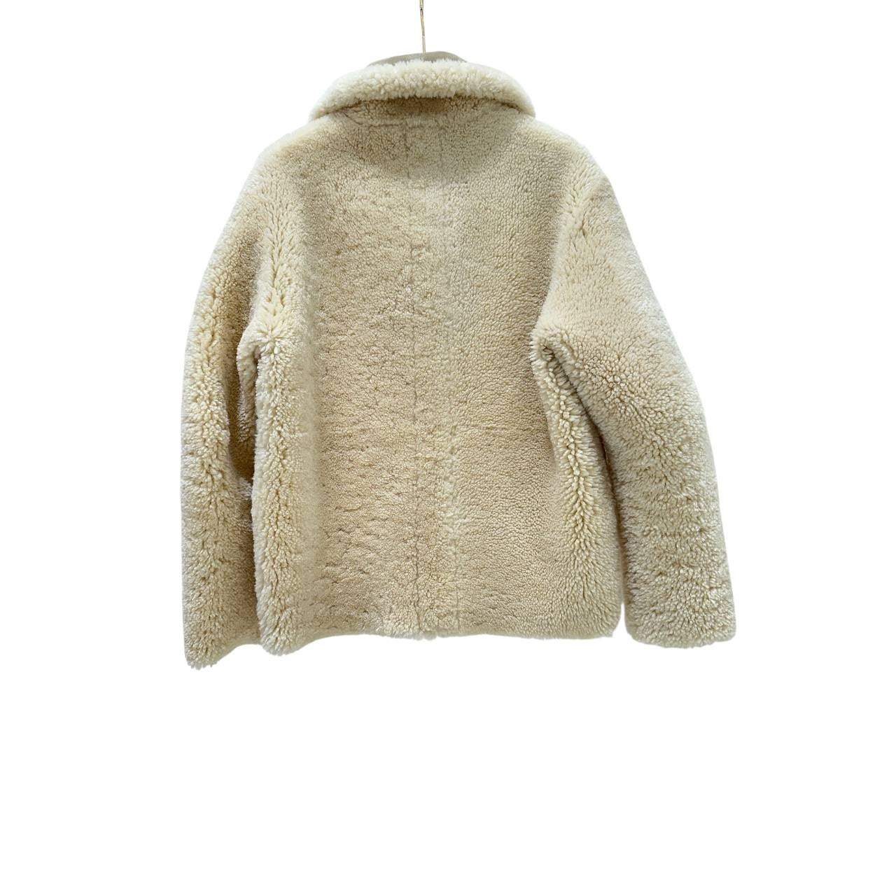 Bottega Veneta Luxurious 2-Way Shearling Jacket - Sz 38 Pre-owned