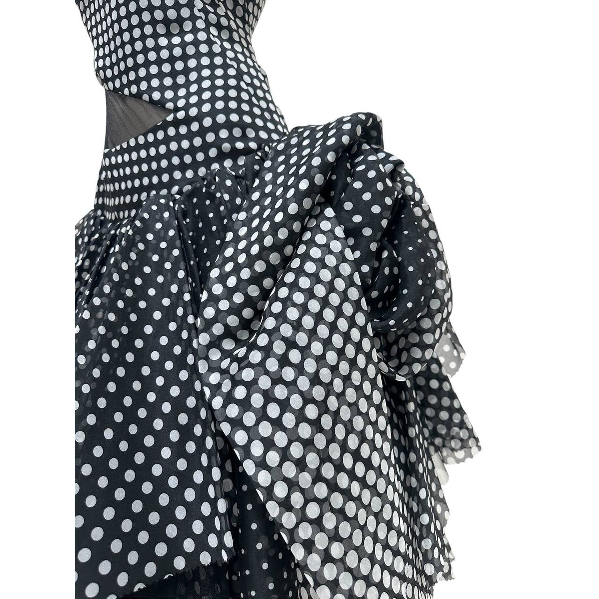 Alexander McQueen Polka-Dot Flamenco Dress Sz. S Pre-owned