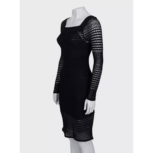 Tom Ford Black Knitted Dress - Size S Pre-owned
